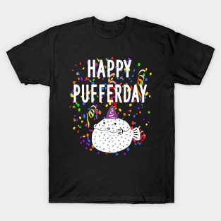 Buffer day puffer fish day aquarium funny blubb T-Shirt